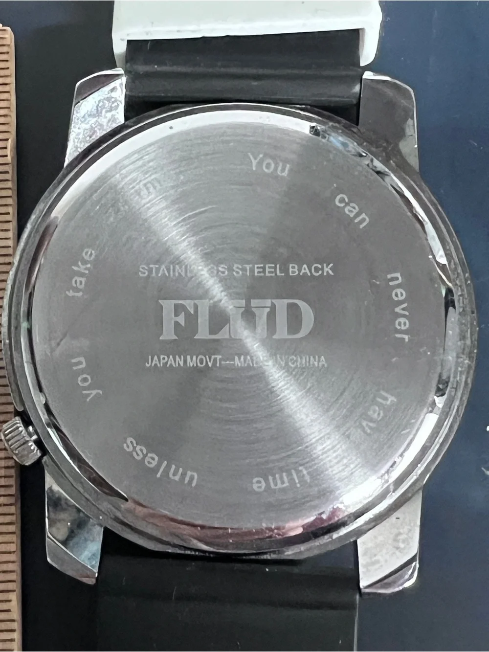 Men's Black and Silver Fashion Watch - FLUD